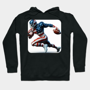 American Man NFL Football Player #2 Hoodie